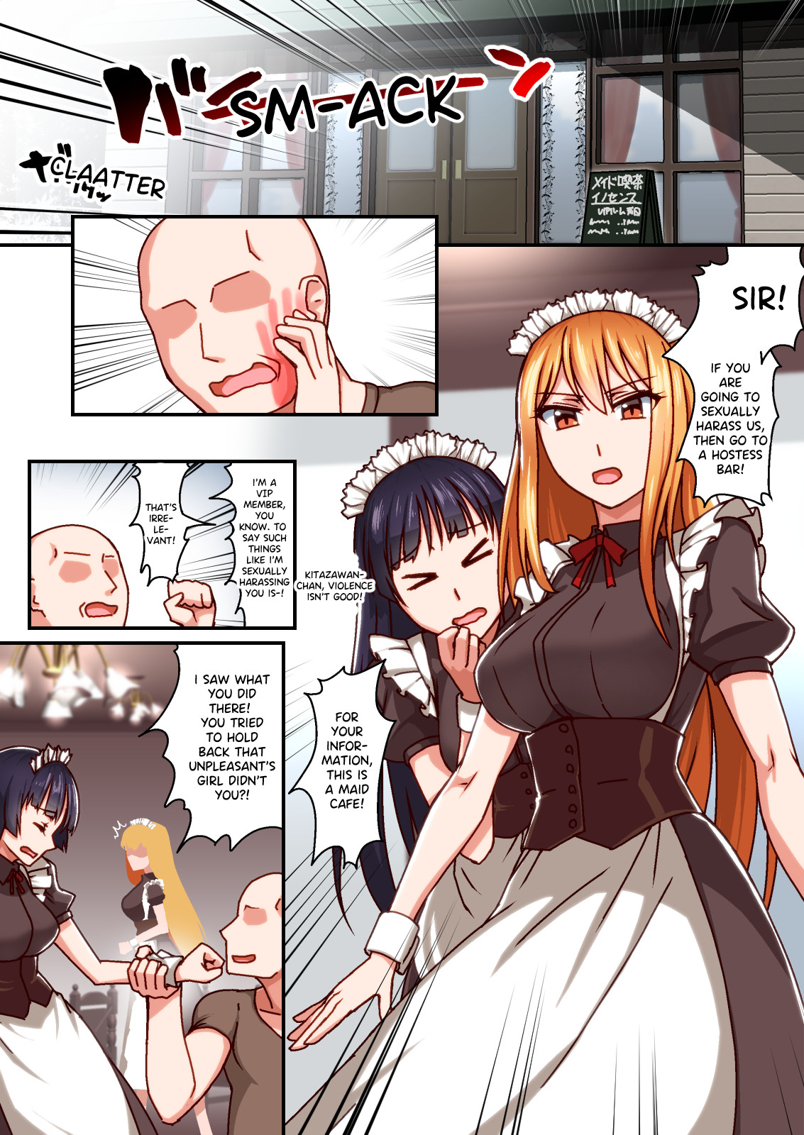 Hentai Manga Comic-Orthodox Maid Cafe Hypnosis VIP Room-Read-2